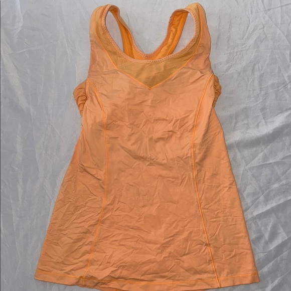 lululemon athletica Tops - Orange Lululemon Athletic Tank Top